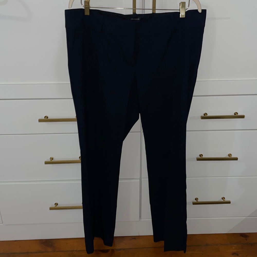 Ann Taylor Navy Suit Pants